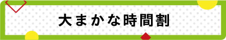 大まかな時間割